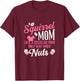 Squirrel Mom Forest Animal Rodent Acorn Flying Squirrel T-Shirt - T-Shirt | Maroon