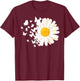Marguerites Daisy Summer Daisies Flower Garden Gardeners T-Shirt - T-Shirt | Maroon