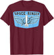 Disney Pixar Toy Story Space Ranger Badge T-Shirt - T-Shirt | Maroon