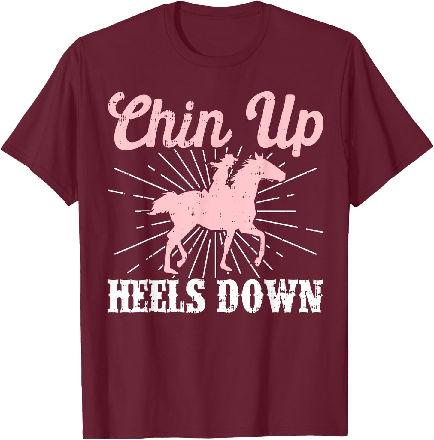 Funny Horse Lover Equestrian Horseback Riding T-Shirt - T-Shirt | Maroon