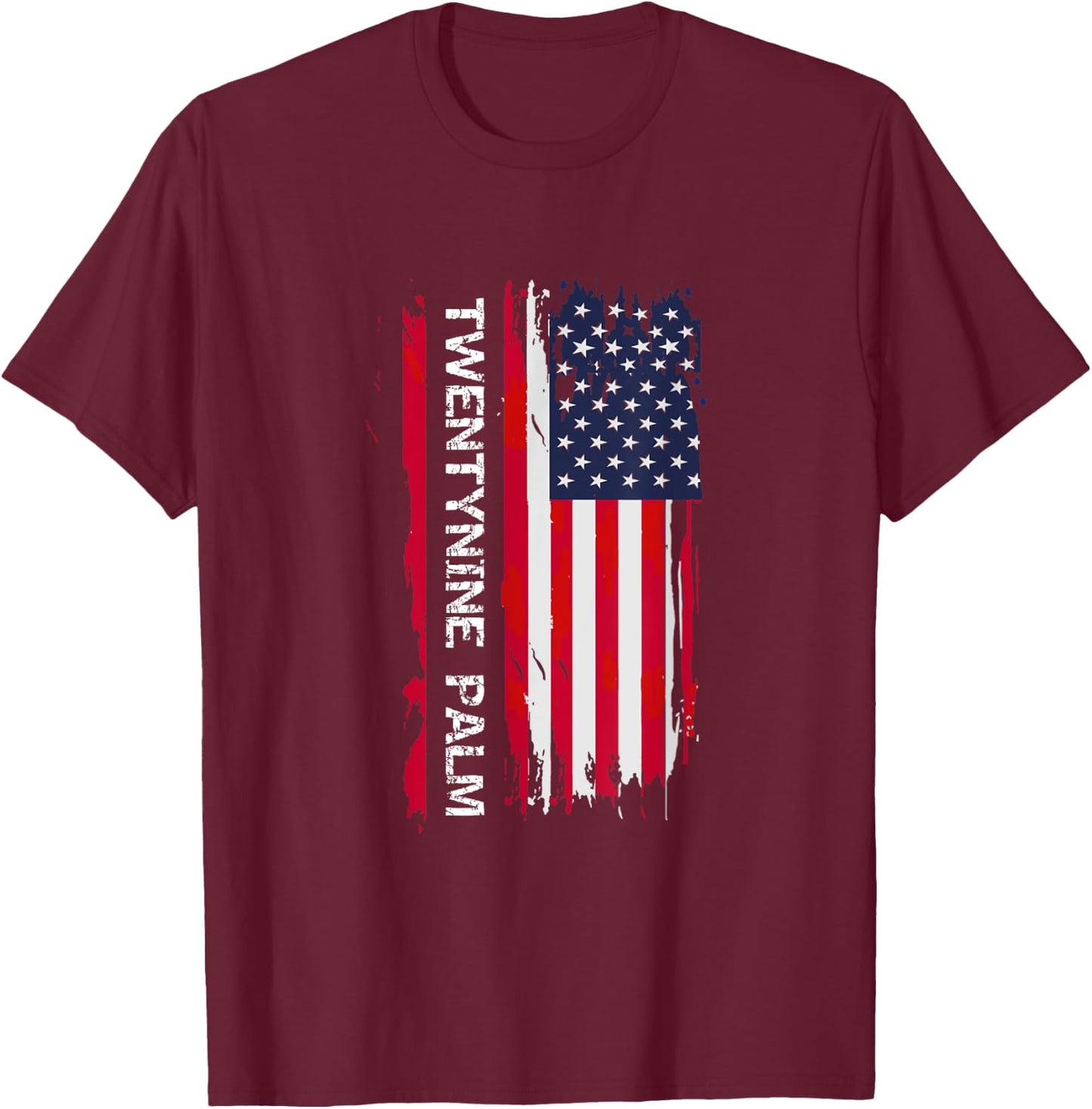 Twentynine Palm City T-Shirt - T-Shirt | Maroon