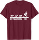 Postal Worker Funny Delivery Mailman T-Shirt - T-Shirt | Maroon