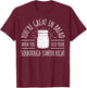 Funny Bread Baker Sourdough Starter Bread Bakery Baker T-Shirt - T-Shirt | Maroon