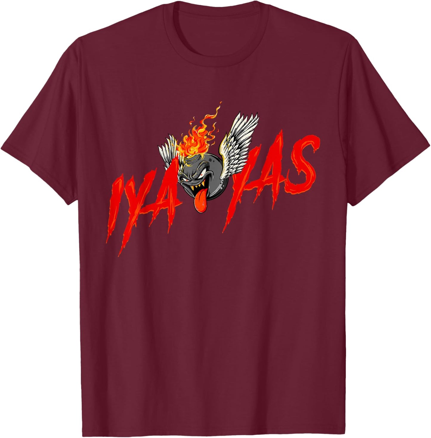 Aviation Ordnanceman Clothing Club | IYAOYAS - Men's Black Short Sleeve Classic Fit - Small T-Shirt - T-Shirt | Maroon