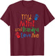Kids My Mimi and Grandpa Love Me Grandson T-Shirt - T-Shirt | Maroon