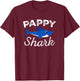Pappy Shark T-Shirt - T-Shirt | Maroon
