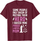 Proud Lawyer Mom Of A Lawyer Mother Lawyer Mama T-Shirt - T-Shirt | Maroon