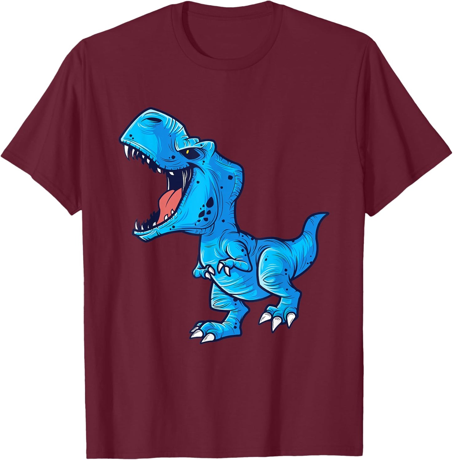 Funny Dinosaur T-Rex Dino Animal Lover Gift Kids Boys T-Shirt - T-Shirt | Maroon