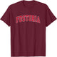 Fostoria Ohio OH Vintage Sports Design Red Design T-Shirt - T-Shirt | Maroon