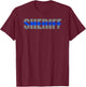 Sheriff Thin Blue Line Support Law Enforcement T-Shirt - T-Shirt | Maroon