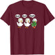 Bach Bach Haydn Chickens Funny Music Pun T-Shirt - T-Shirt | Maroon