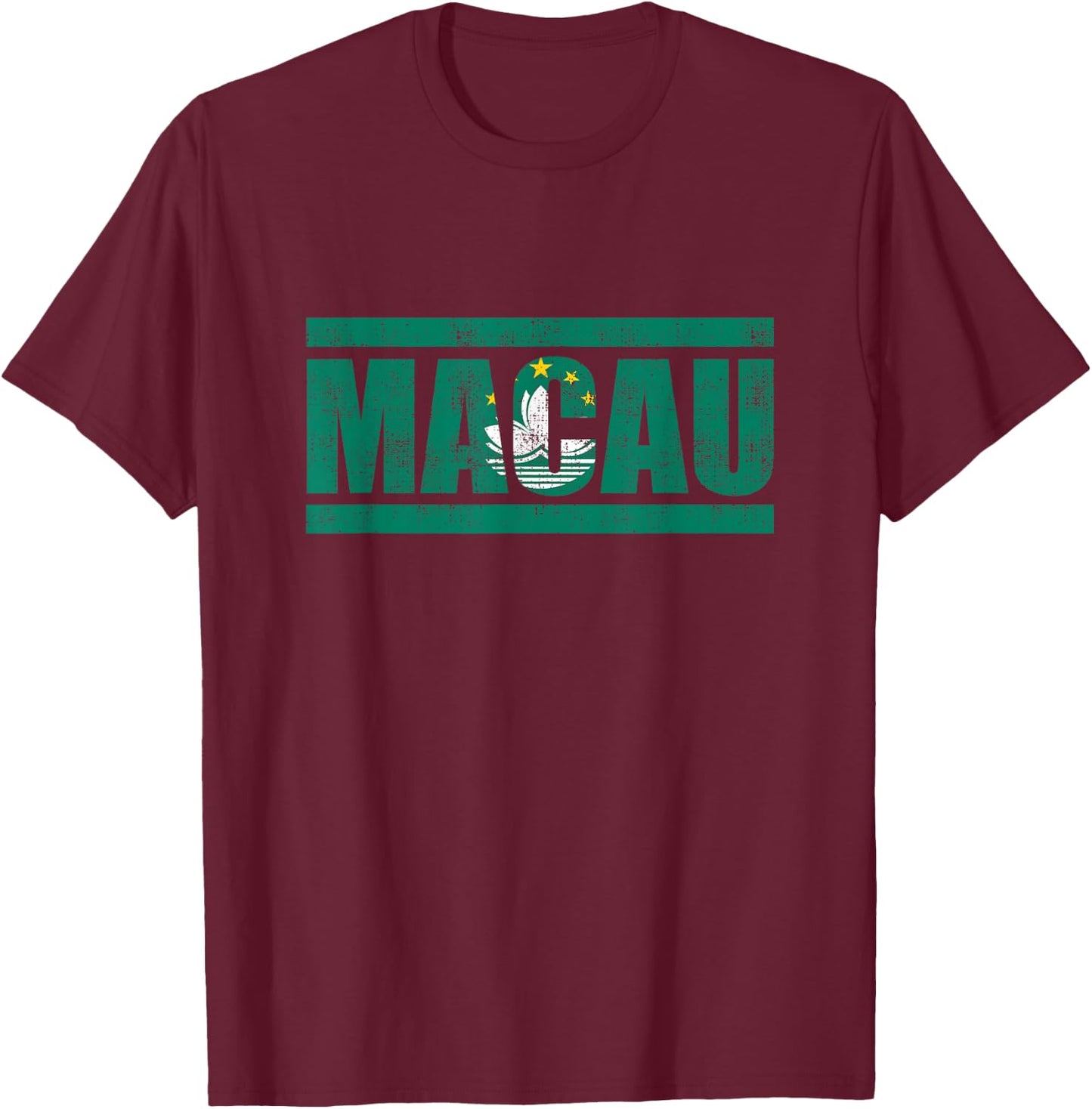 Macau T-Shirt - T-Shirt | Maroon