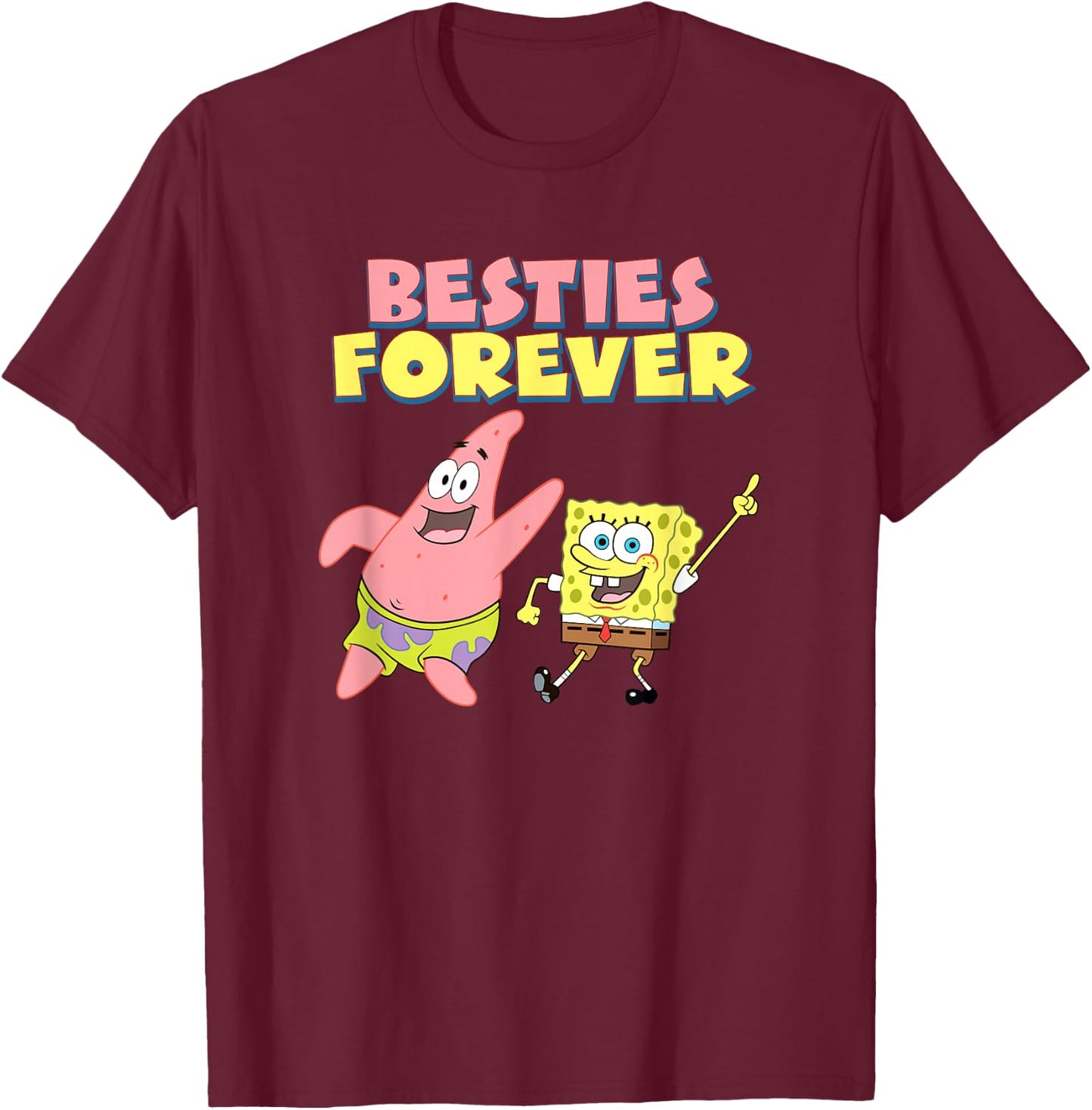 Best Friends Forever T-Shirt - T-Shirt | Maroon