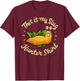 Hilarious Gardener Gag Gift This Is My Slug Hunter T-Shirt - T-Shirt | Maroon