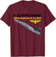 The F-18 Super Hornet in action.Naval aviation at its best. T-Shirt - T-Shirt | Maroon