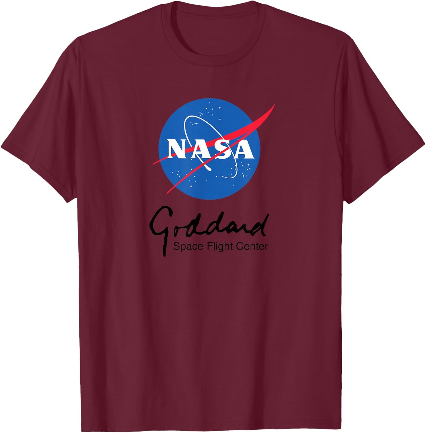 NASA Goddard Space Flight Center NASA T-Shirt - T-Shirt | Maroon