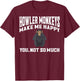 Howler Monkey Apparel - Best Funny Monkeys Lover Design T-Shirt - T-Shirt | Maroon