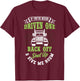 Truck Driver Trucker Truckie Vehicle LGV Driving Teamster T-Shirt - T-Shirt | Maroon