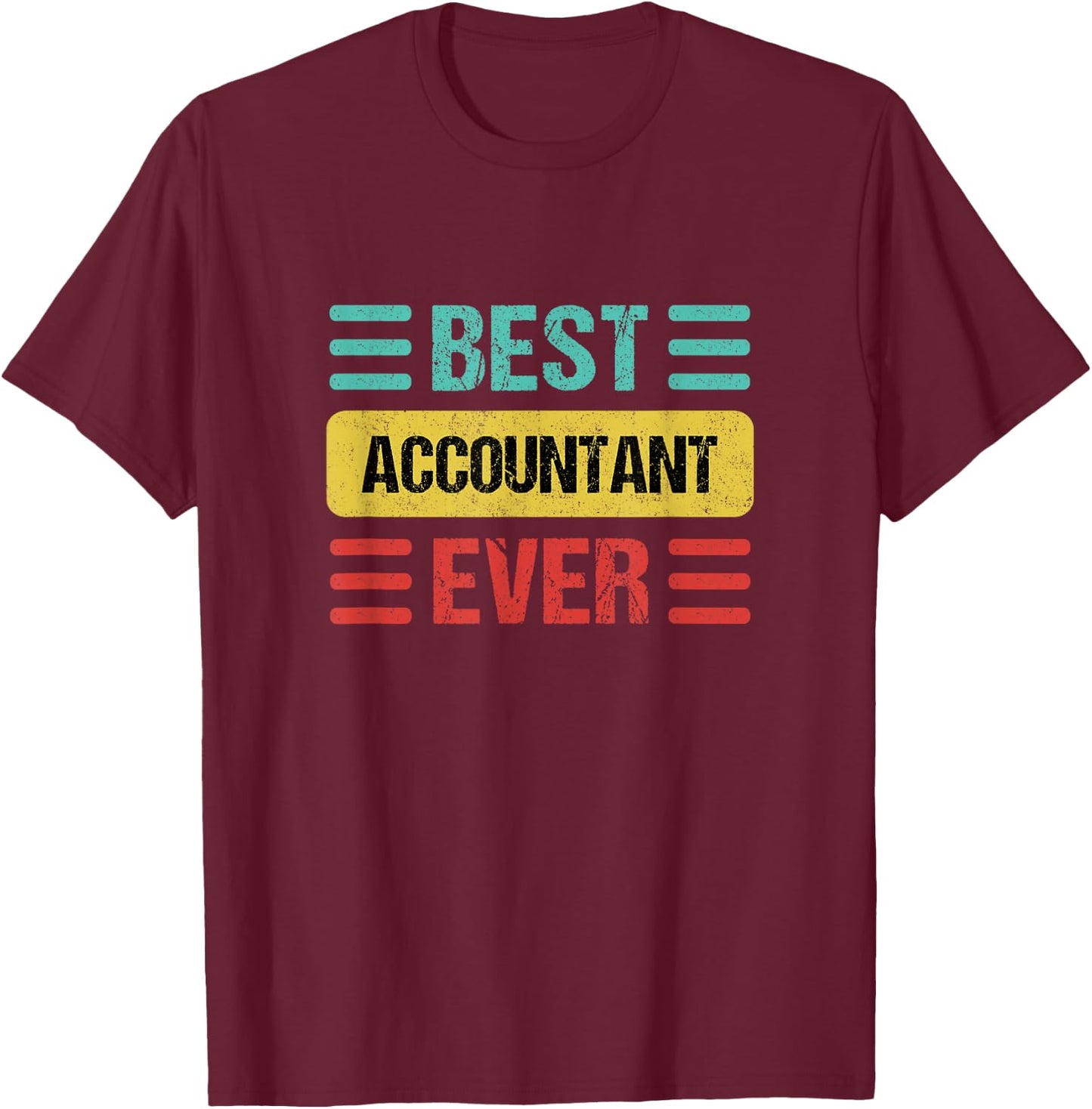 Accountant T-Shirt - T-Shirt | Maroon