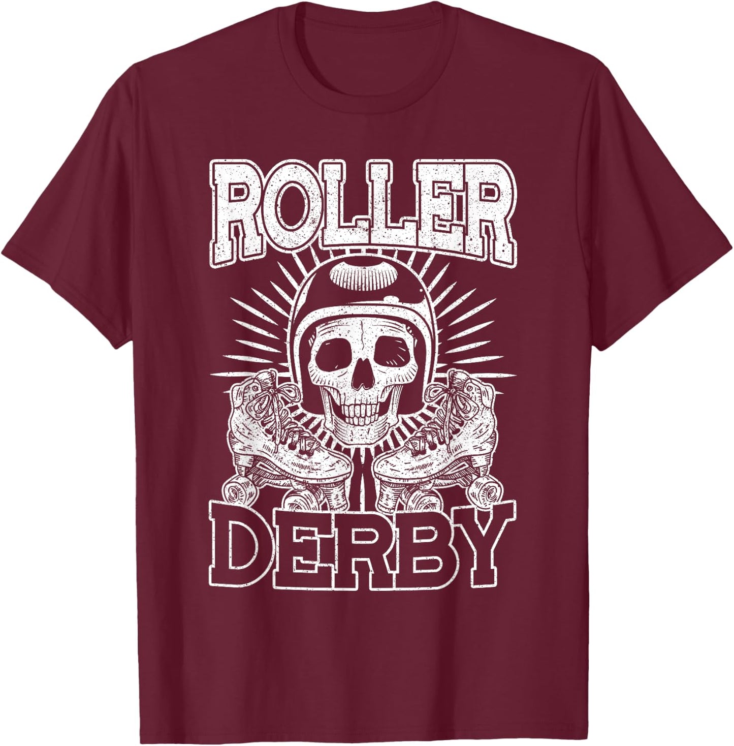Roller Derby Roller Derby T-Shirt - T-Shirt | Maroon