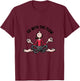 Olive Oyl "Go with the Flow" Yoga 4 Humanity Day T-Shirt - T-Shirt | Maroon
