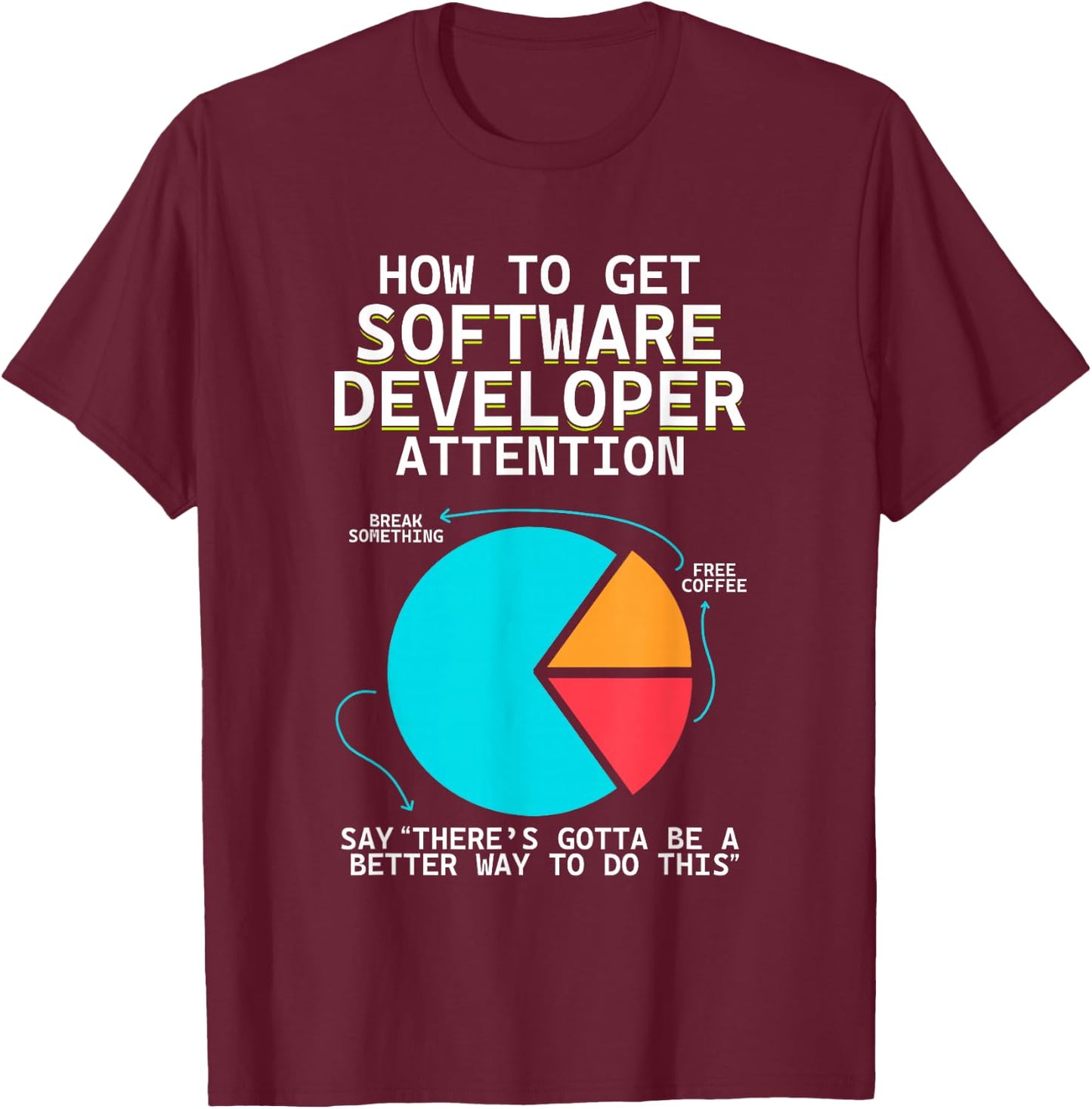 Debug Programming Engineer Coding Software Developer T-Shirt - T-Shirt | Maroon