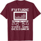 Kids Game Developer Shirt Future Video Game Designer T-Shirt - T-Shirt | Maroon