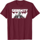 Seinfeld Serenity Now Retro Frank Costanza 90's TV Show T-Shirt - T-Shirt | Maroon