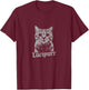 Lucifer Occult Satanic Cat Lucipurr Antichrist Baphomet 666 Men Women T-Shirt - T-Shirt | Maroon