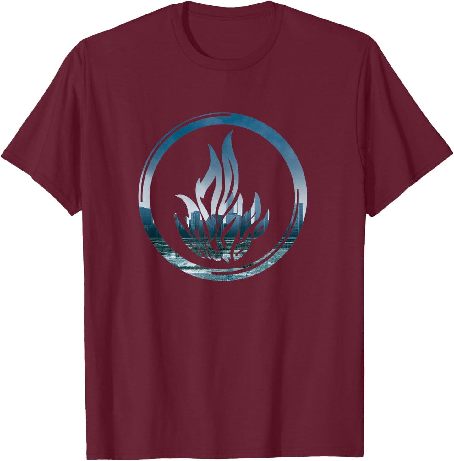 Brave Faction, Dauntless T-Shirt - T-Shirt | Maroon