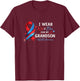 Red & Blue Grandson T-Shirt - T-Shirt | Maroon