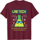 Funny Science Puns Humor Gift Lab Tech For Scientists T-Shirt - T-Shirt | Maroon