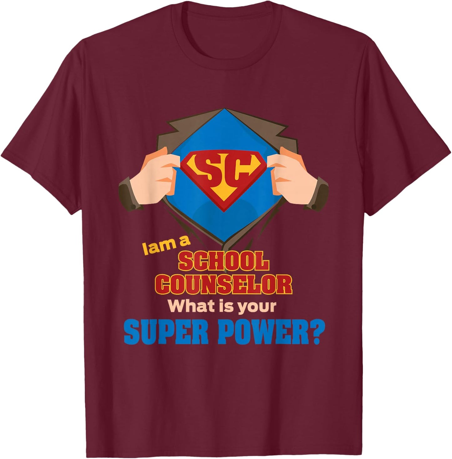 Best Funny School College Career Counselor Gifts T Shirt T-Shirt - T-Shirt | Maroon