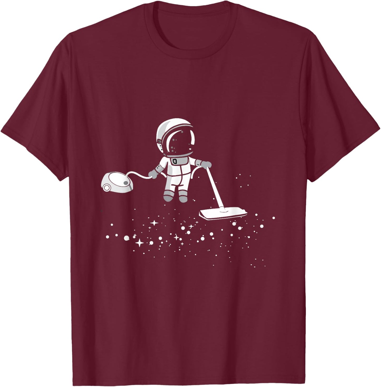 Amazing Astronaut Lover Shirt Gift The Vacuum Space Shirt T-Shirt - T-Shirt | Maroon