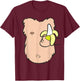 Monkey Costume Ape Gorilla Costume Monkey T-Shirt - T-Shirt | Maroon