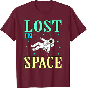 Lost In Space T-Shirt - T-Shirt | Maroon