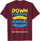 Down Syndrome Mom Mother Novelty T21 Day Awareness Novelty T-Shirt - T-Shirt | Maroon