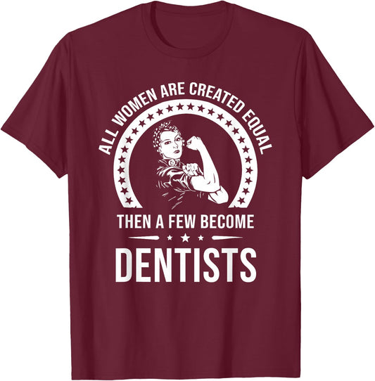 Dentist Shirts | Dentist T-Shirt - T-Shirt | Maroon