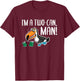 I'm A Two Can Man Tucan Pun Humor T-Shirt - T-Shirt | Maroon