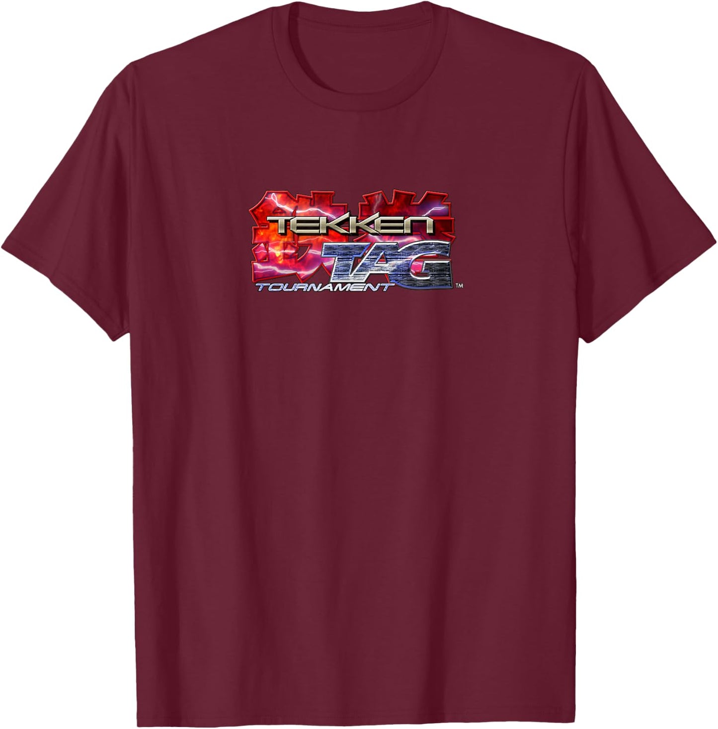 Tekken TAG Tournament 001 T-Shirt - T-Shirt | Maroon