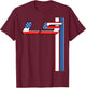 5.3L LS 427 V8 Turbo Drag Car T-Shirt - T-Shirt | Maroon