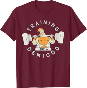 Disney Hercules Training Like a Demigod T-Shirt - T-Shirt | Maroon