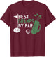 Best Gramps By Par Golf Lover Fathers Day T-Shirt - T-Shirt | Maroon