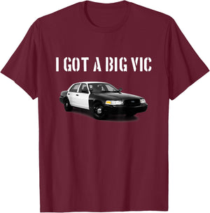 Crown Vic Funny P71 Punny Car Enthusiast T-Shirt - T-Shirt | Maroon