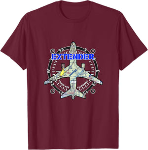 KC-10 Extender Cali Sectional, Travis AFB T-Shirt - T-Shirt | Maroon