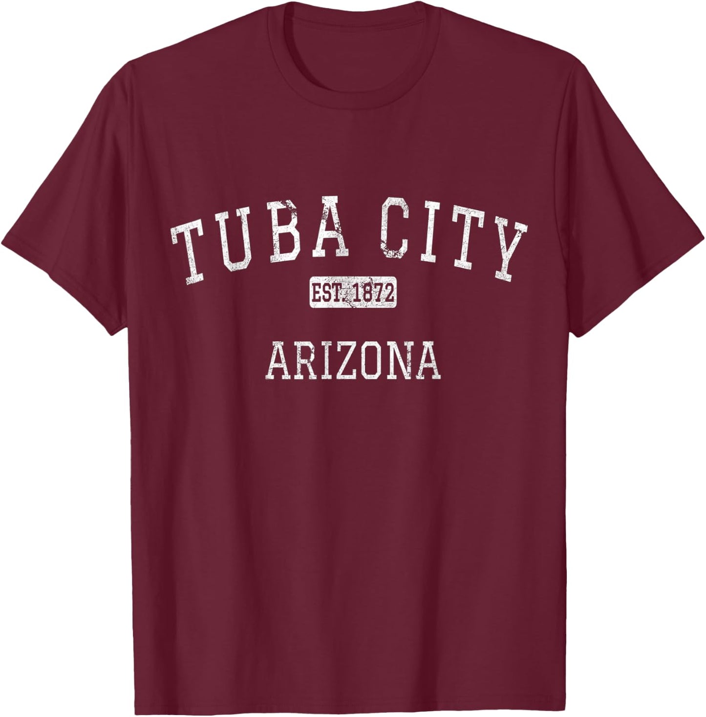 Tuba City Arizona AZ Vintage T-Shirt - T-Shirt | Maroon