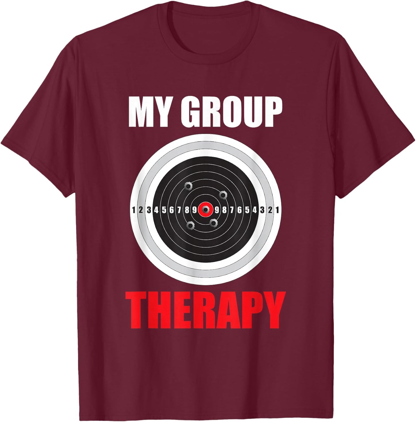 Meine Gruppentherapie Target Sports Sagittarius T-Shirt - T-Shirt | Maroon