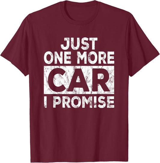 Nur Noch Ein Auto Promise, Car Mechanic Gift T-Shirt - T-Shirt | Maroon
