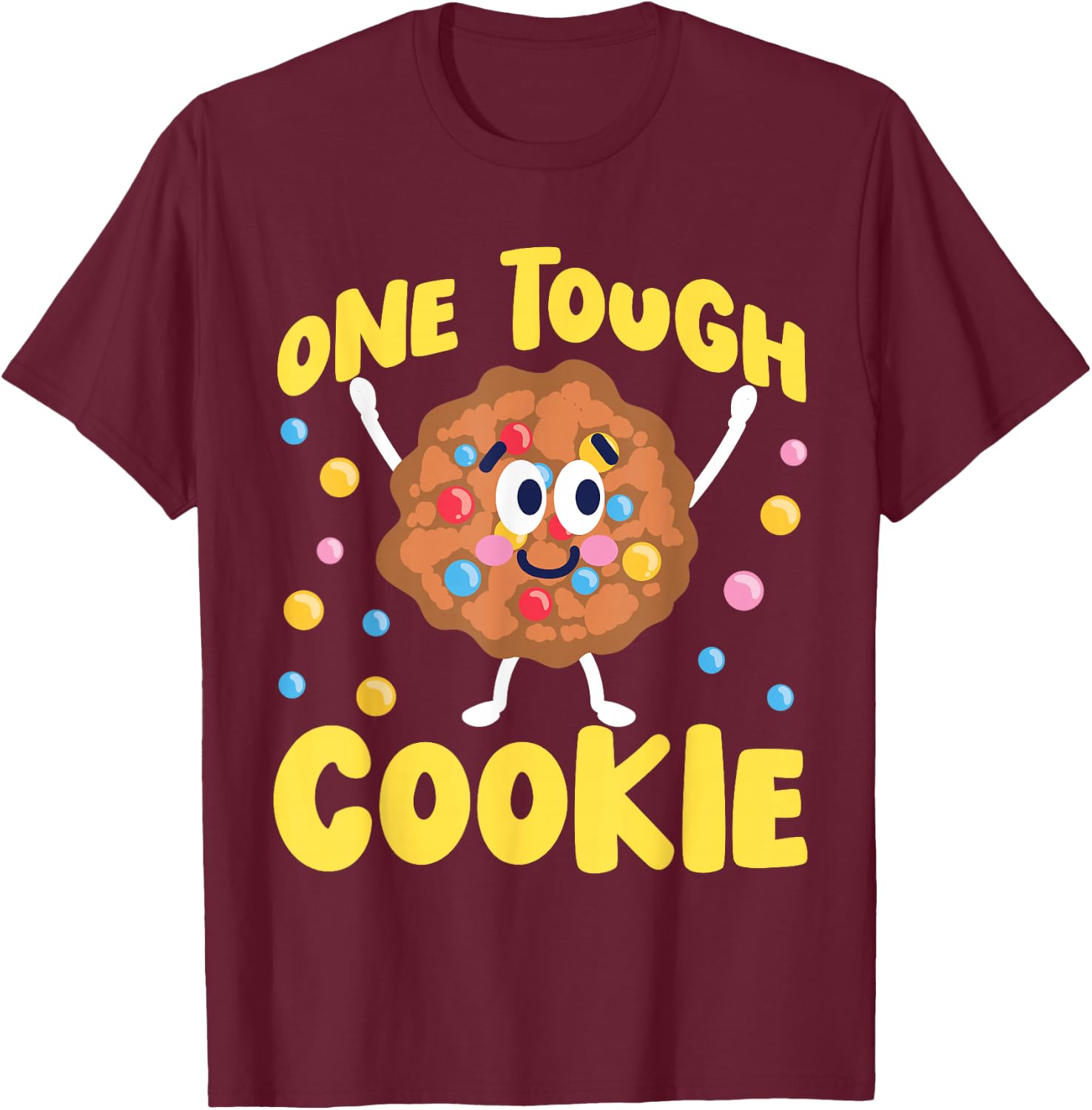 Bake Baking Cookie A Hard Biscuit T-Shirt - T-Shirt | Maroon