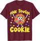 Bake Baking Cookie A Hard Biscuit T-Shirt - T-Shirt | Maroon